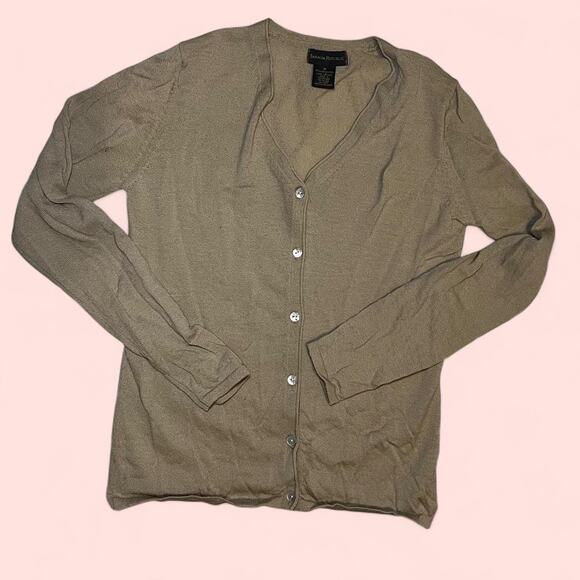 Banana republic tan cardigan 100 - Picture 1 of 4
